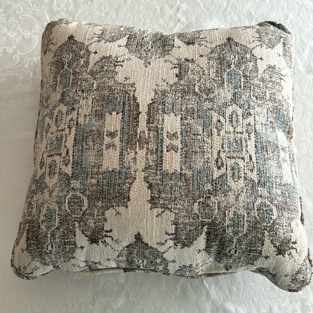 Raymour and Flanigan pillow